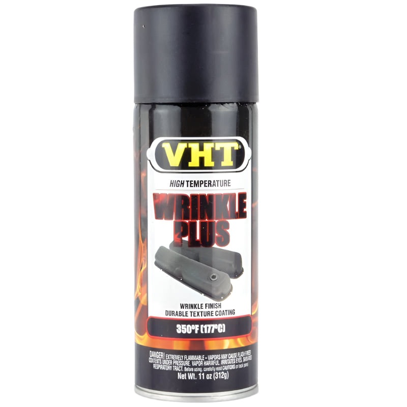 VHT Wrinkle Finish Paint Aerosol (3 COLOURS) Red / Black / Grey Black