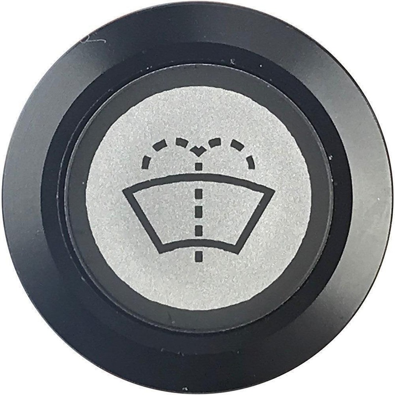 Washer Switch Illuminated Black Bezel