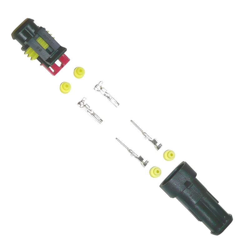 Waterproof Multipin Wiring Connector 2 Way