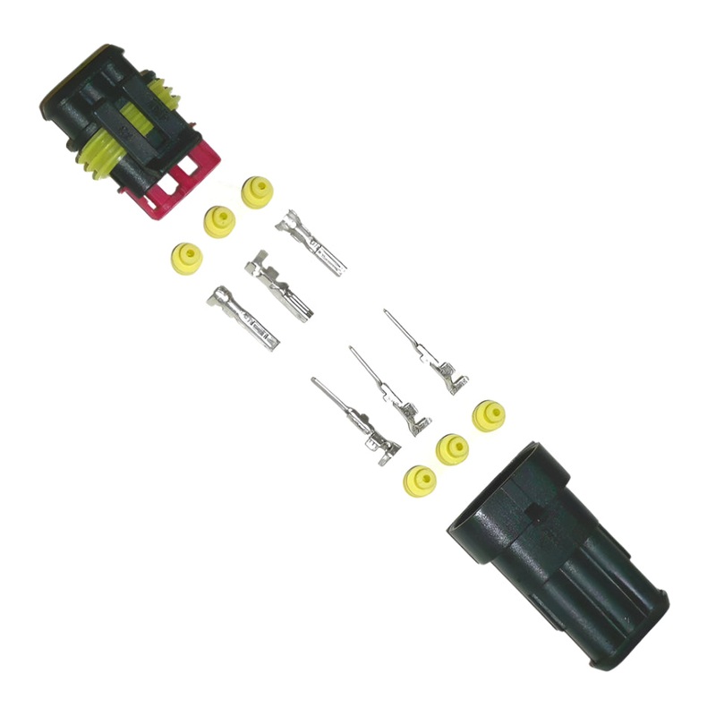 Waterproof Multipin Wiring Connector 3 Way