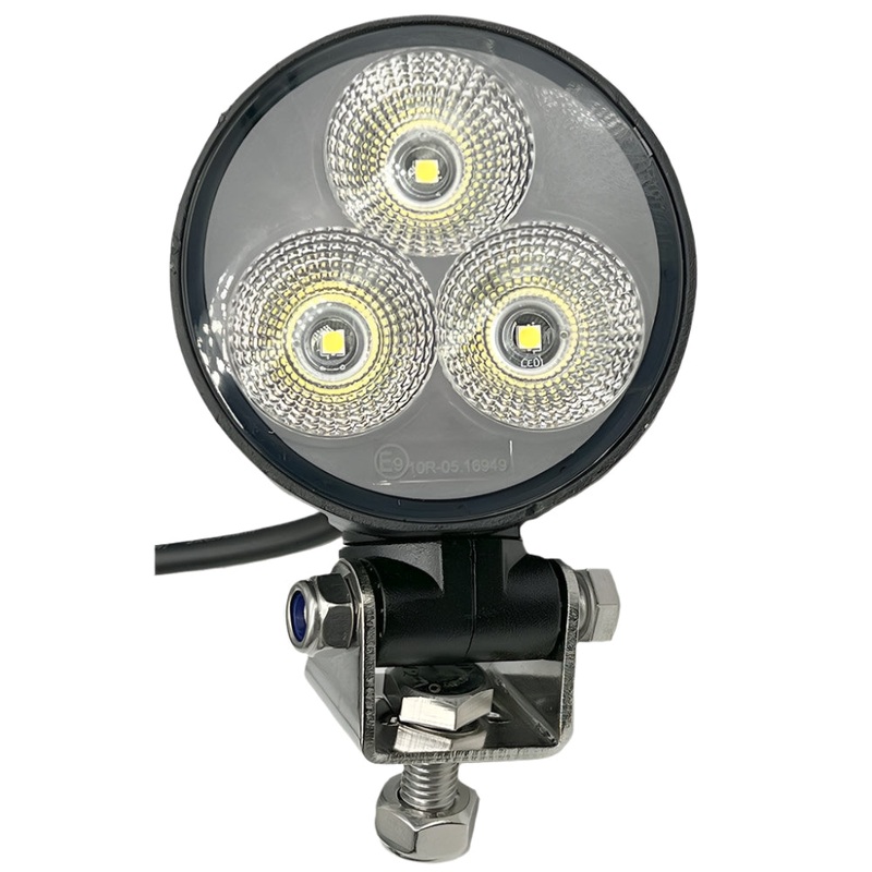 White LED Lamp Round 84mm