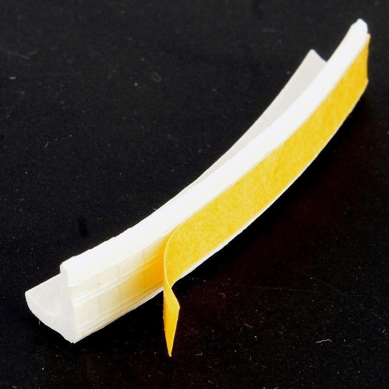 White Neoprene Self Adhesive Leaf Seal Per Metre