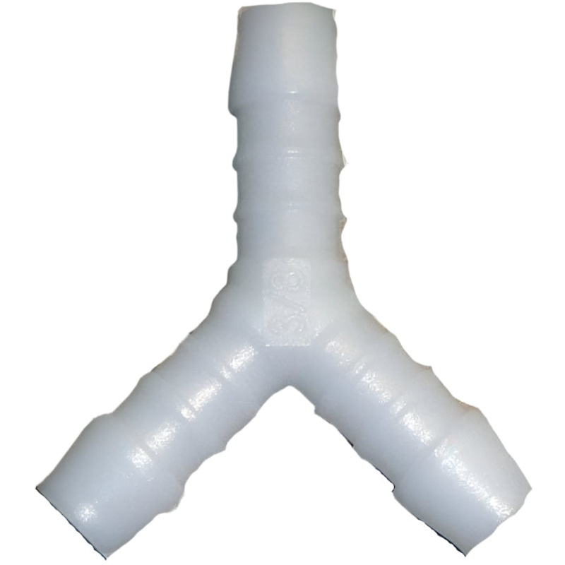 White Nylon Y Joiner 10mm