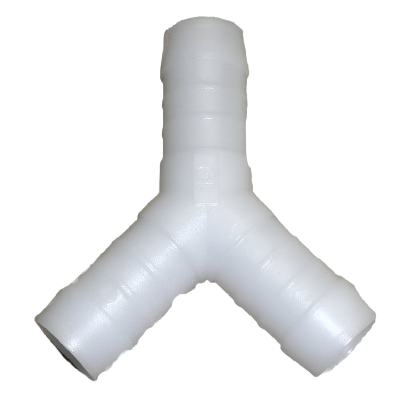 White Nylon Y Joiner 25mm .