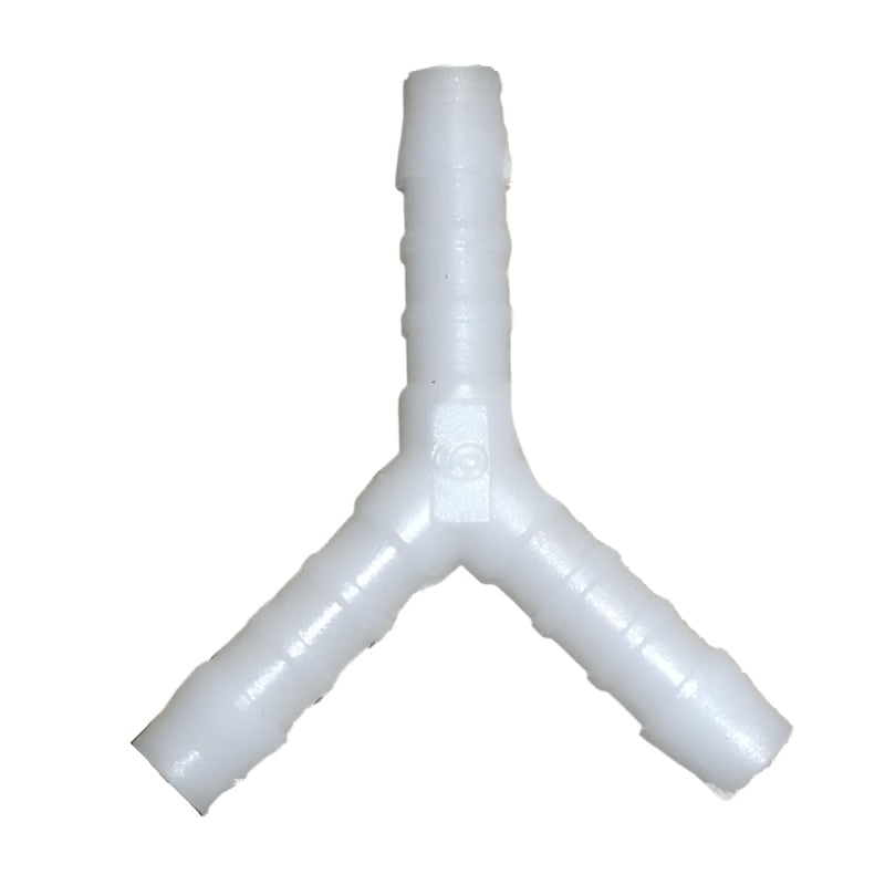 White Nylon Y Joiner 6mm