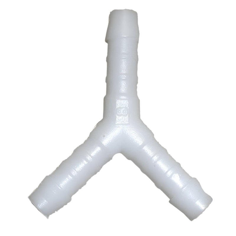 White Nylon Y Joiner 8mm