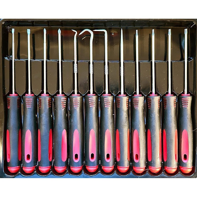 12 Piece Mini Hook and Screwdriver Set