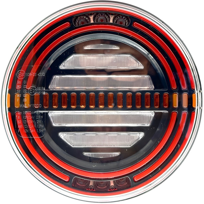 142mm LED Round Five Function Rear Lamp