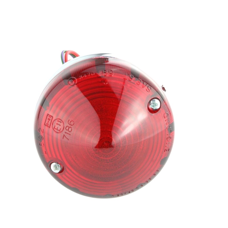 83mm Chrome Bezel Stop Tail, Indicator, and Reverse Light Stop Tail