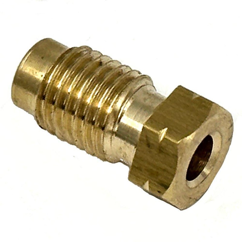 Brass M10 x 1.25 Single Male Brake Union