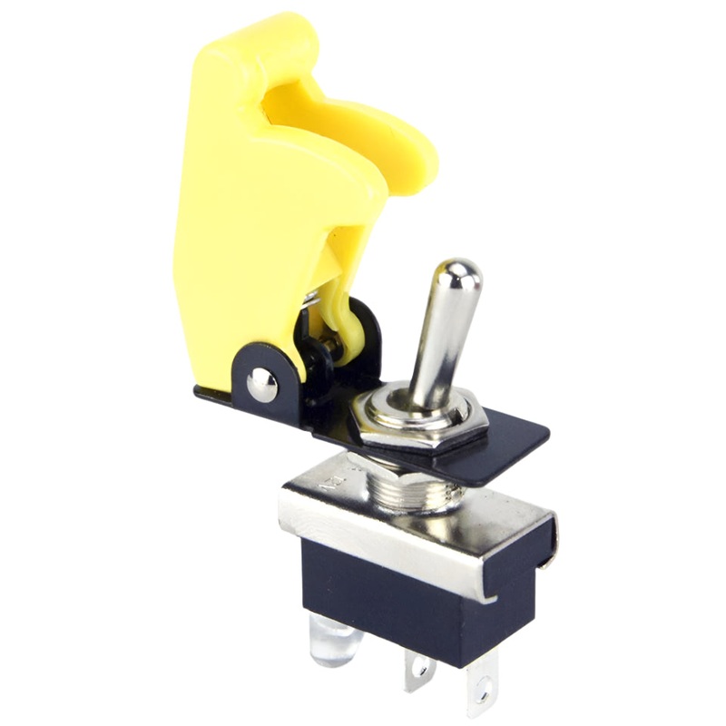 YELLOW Doomsday Toggle Switch Cover