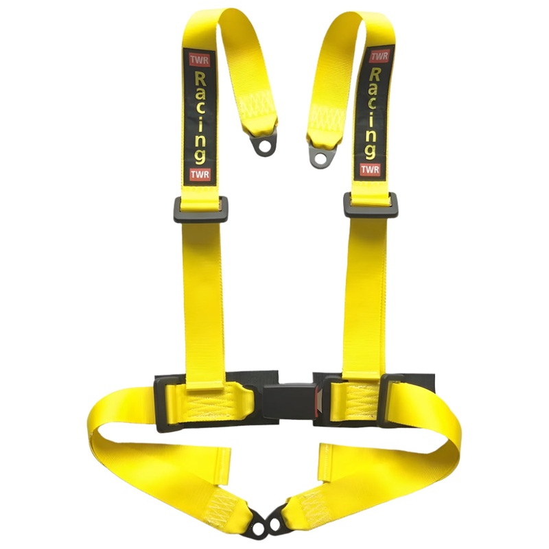 Yellow TWR 4 Point Harness