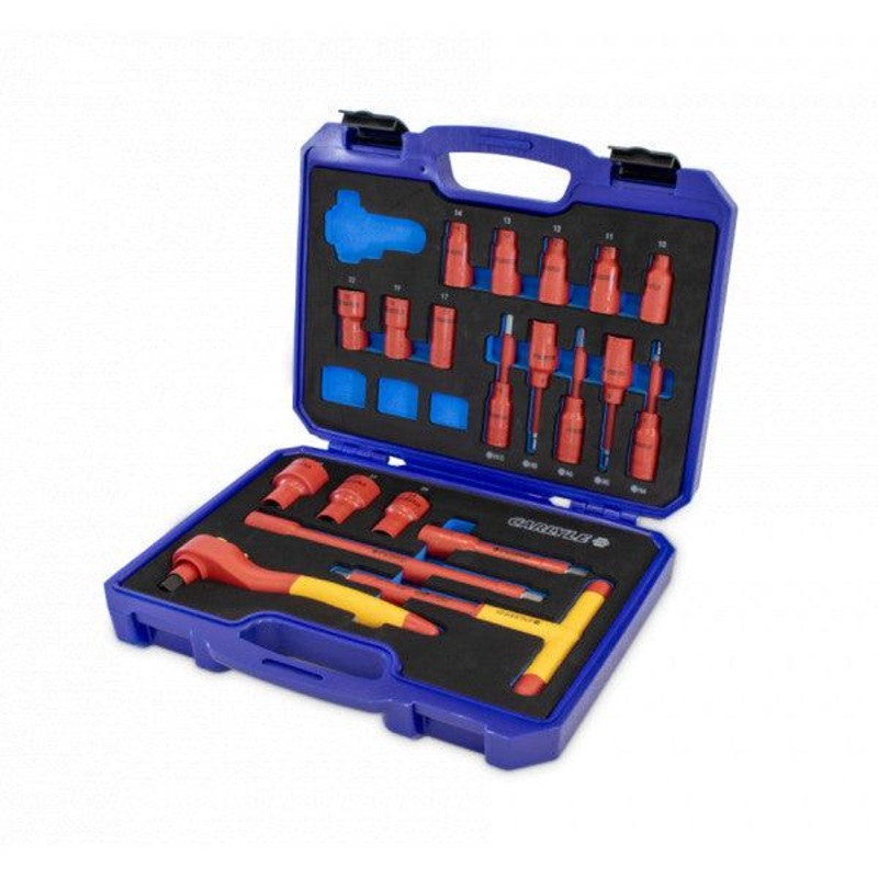 20-Piece 1/2" Drive Insulated Socket Set (VDE)