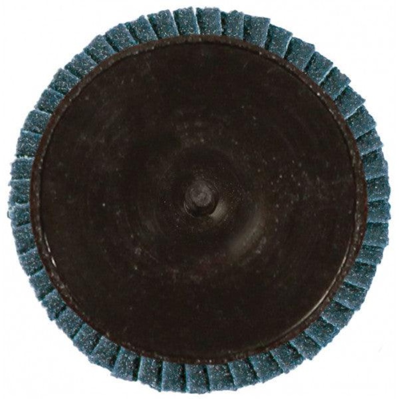 50mm Quick-Lock Zirconia Flap Disc - For Stainless, Mild & High Grade Steel P80