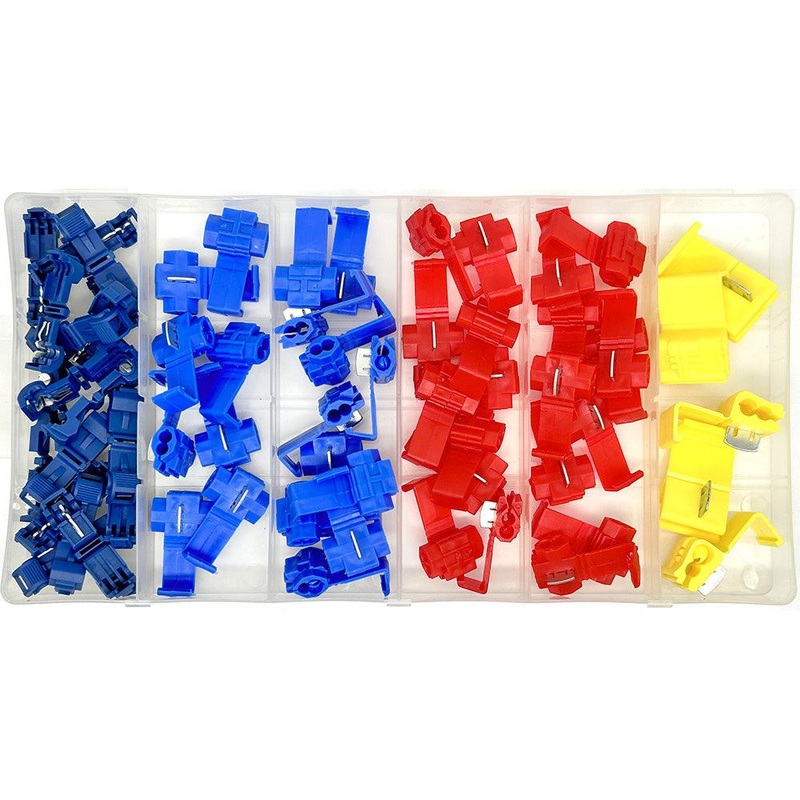 65 Piece Quick Splice Connectors Pack