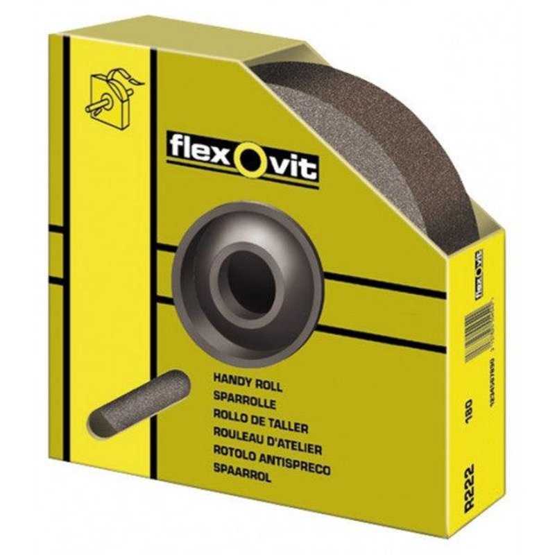 Abrasive Emery Roll Sanding Roll 25mm x 25m P120