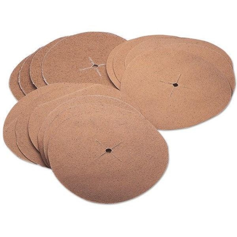 Assorted Sanding Discs 125mm - 15 Pack (Coarse, Medium, Fine)