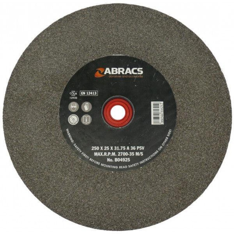 Bench Grind Wheel 150x20mm Aluminium Oxide P36 P80 Grit P80