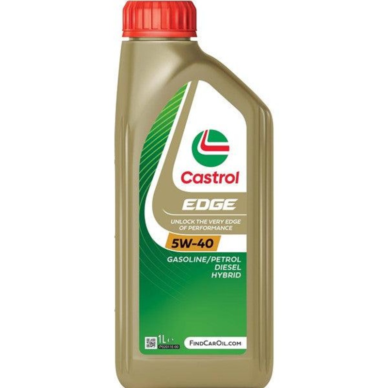 CASTROL EDGE 5W-40 Fully Synthetic Engine Oil 1L