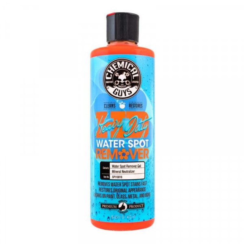 Chemical Guys Heavy Duty Water Spot Remover 16oz - Eliminate Water Spots