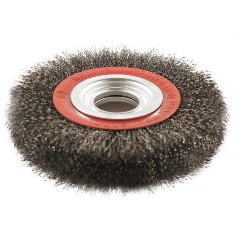 Crimped Steel Wire Wheel Brush - Various Sizes 150x20mm