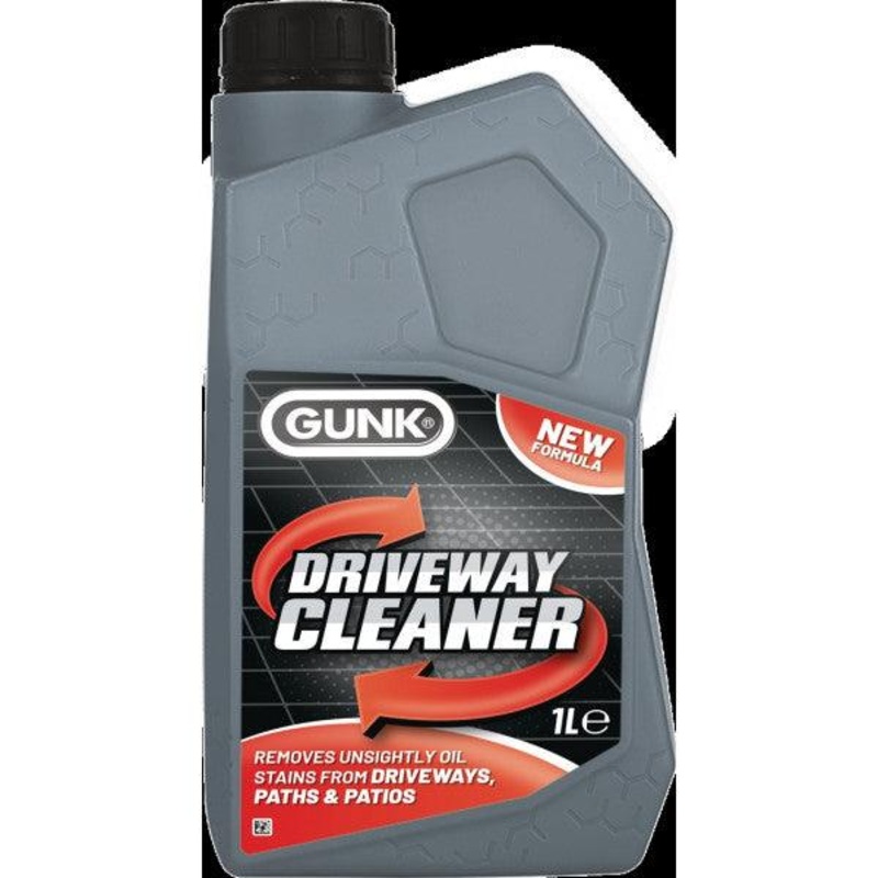 GUNK Driveway Cleaner & Pressure Washer Power Spray - Cleans Concrete, Tarmac & More 1L