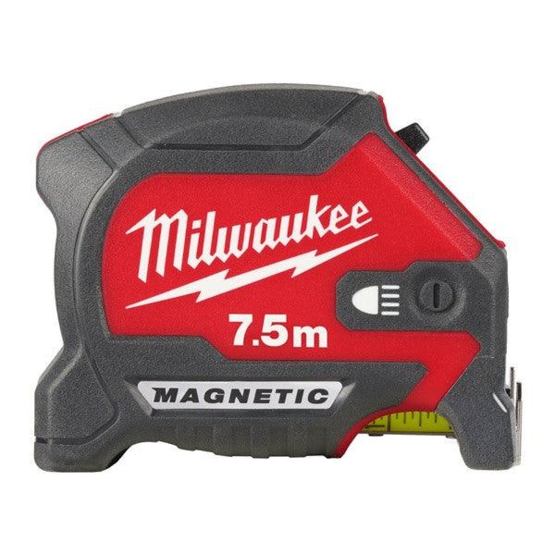 Milwaukee LED Magnetic Tape Measure 7.5m with 100 Lumen Light