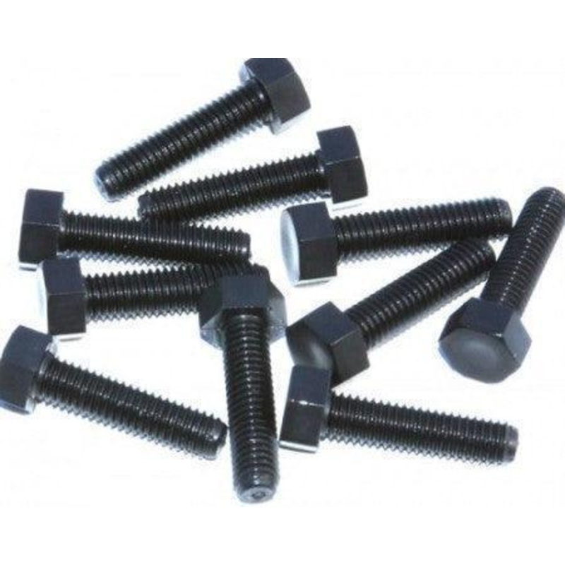 Nylon Hex Bolts Pack Of 10 - Various Sizes M5