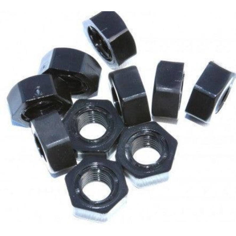Nylon Nuts Pack Of 10 - Various Sizes M5
