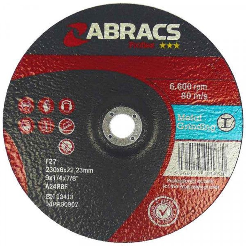 Proflex DPC Grinding Disc - Pack of 10 230 x 6.0 x 22mm