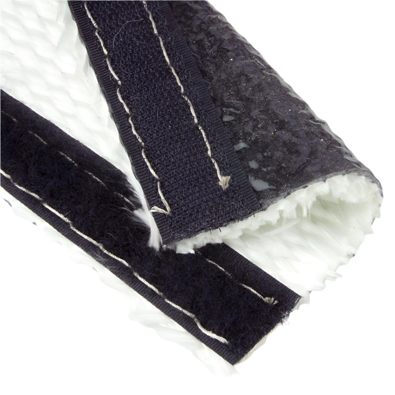 Temprotect Sleeving with Hook and Loop Fasteners Per Metre Black 19mm
