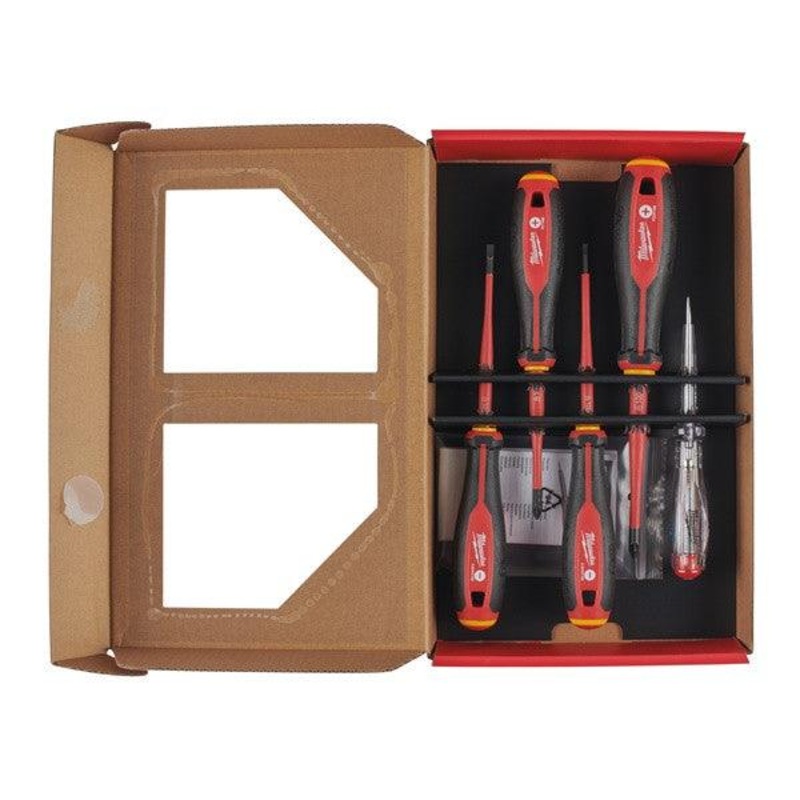 VDE Insulated Tri-Lobe Screwdriver Set (5 Piece)