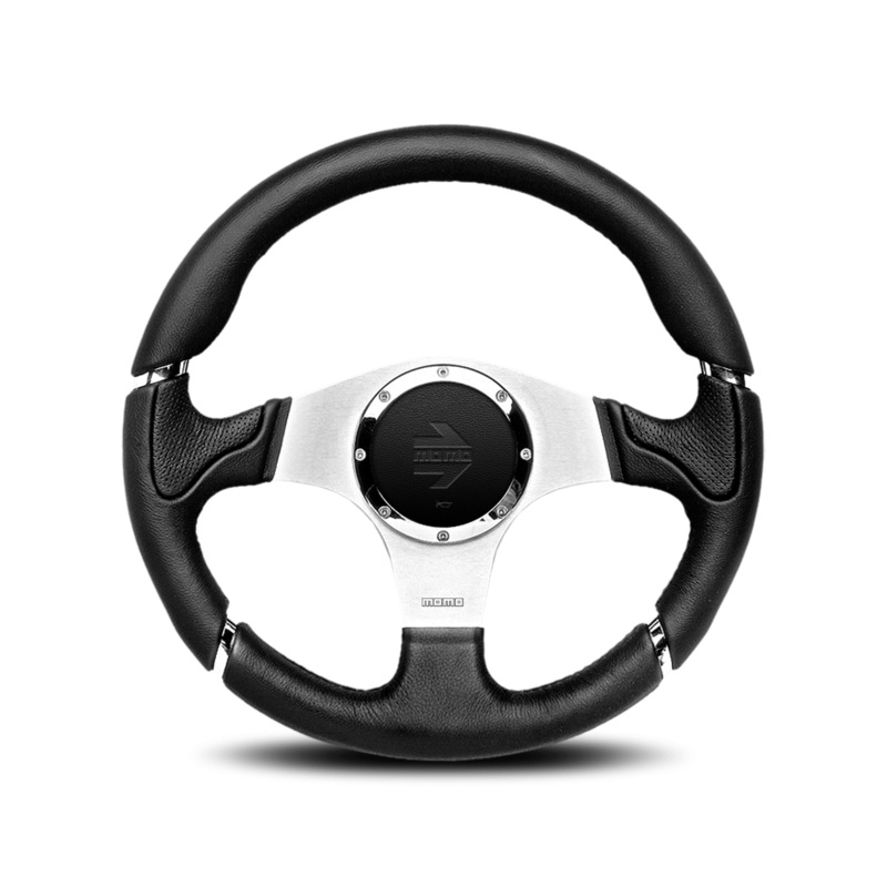 MOMO Millenium Leather Steering Wheel - 320mm