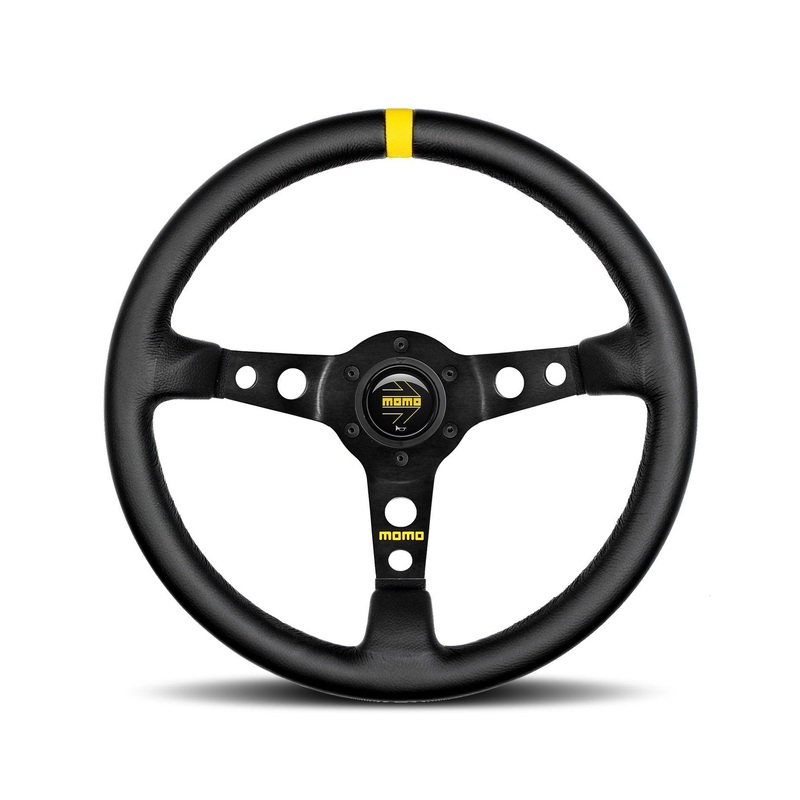 MOMO MOD.07 Leather Steering Wheel - 350mm