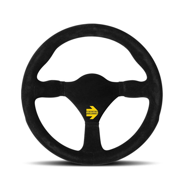 MOMO MOD.26 Racing Steering Wheel - 280mm - Black Suede
