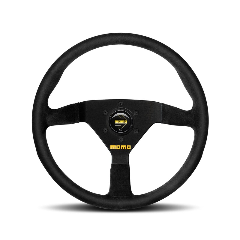 MOMO MOD.78 Racing Steering Wheel - 350mm - Black Suede