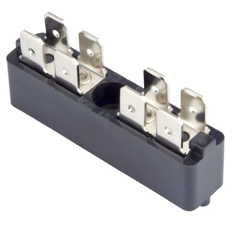 1/4" Male Spade Double Busbar