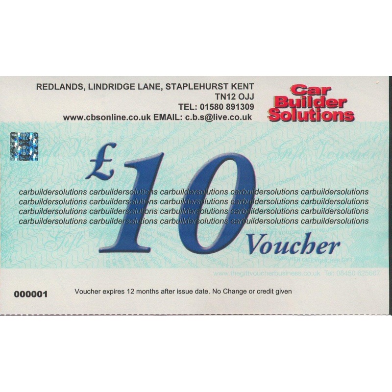 10 Gift Voucher