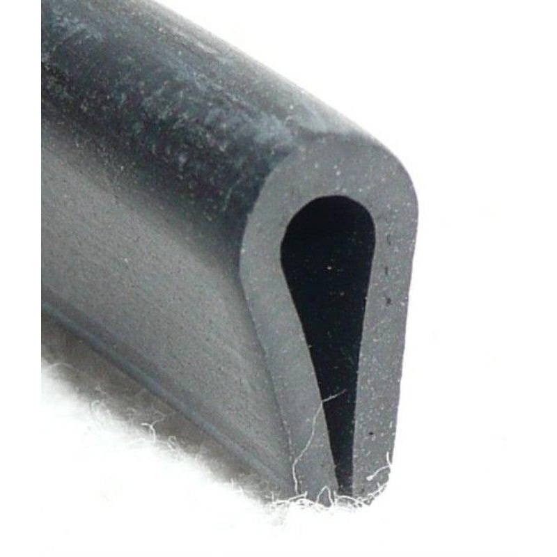 10 x 5mm Rubber U Channel For 2mm Panels Per Metre