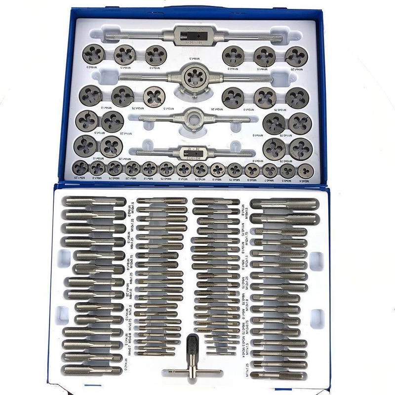 110 Piece Metric Tap & Die Set