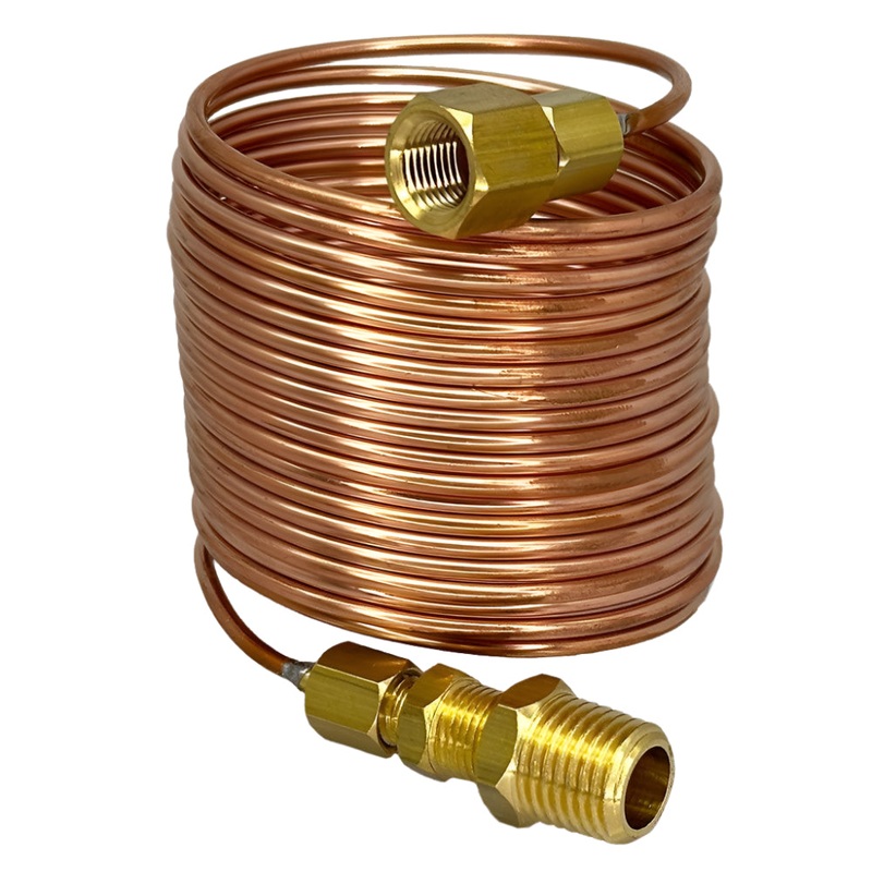 12 Ft. Copper Oil Pressure Gauge Tubing Kit