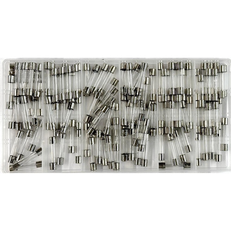 120 Piece 30mm Glass Fuses Pack