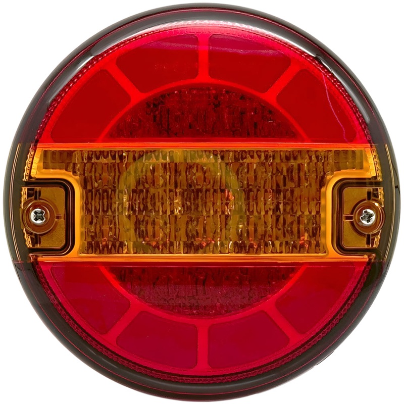 140mm LED Hamburger Stop Tail And Indicator Pair