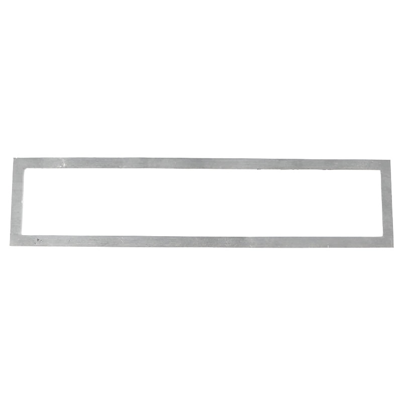 170mm x 40mm Rectangular Aluminium Escutcheon