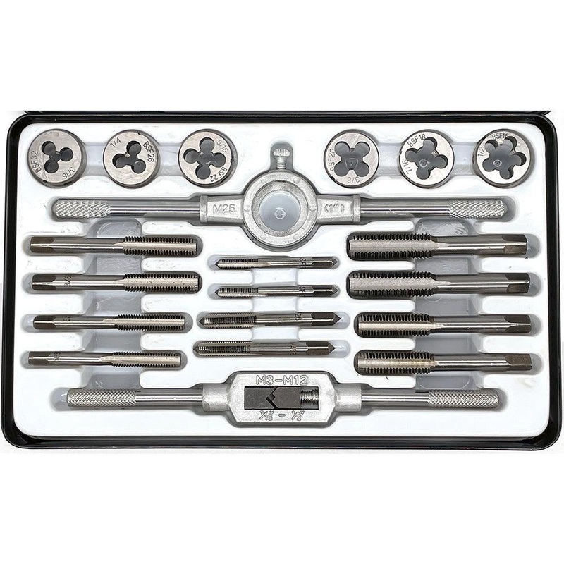 20 Piece BSF Tap & Die Set