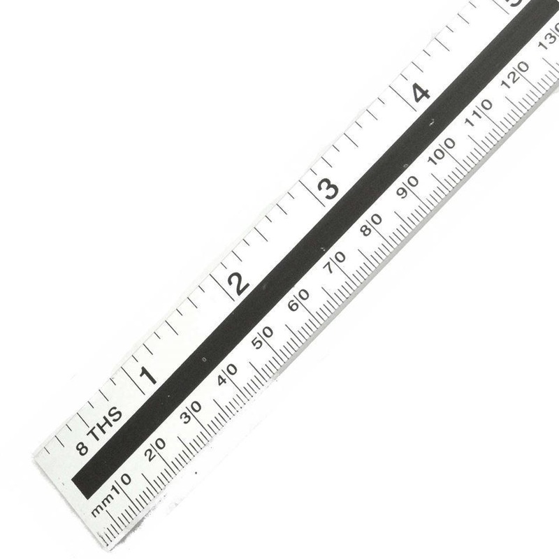 1m Aluminium Rule