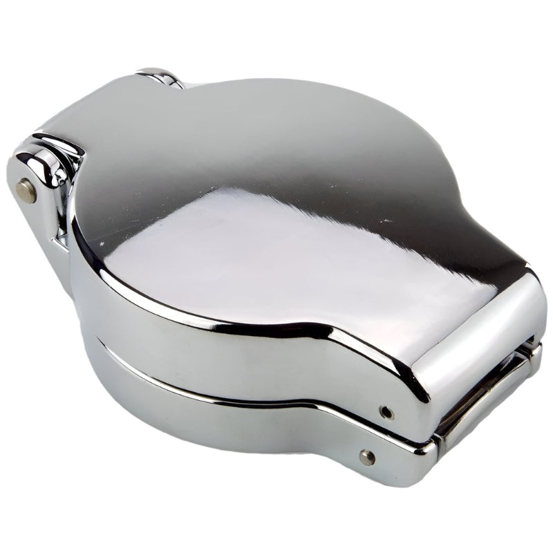 2 1/2" 16tpi Modern Classic Fuel Cap Chromed Brass
