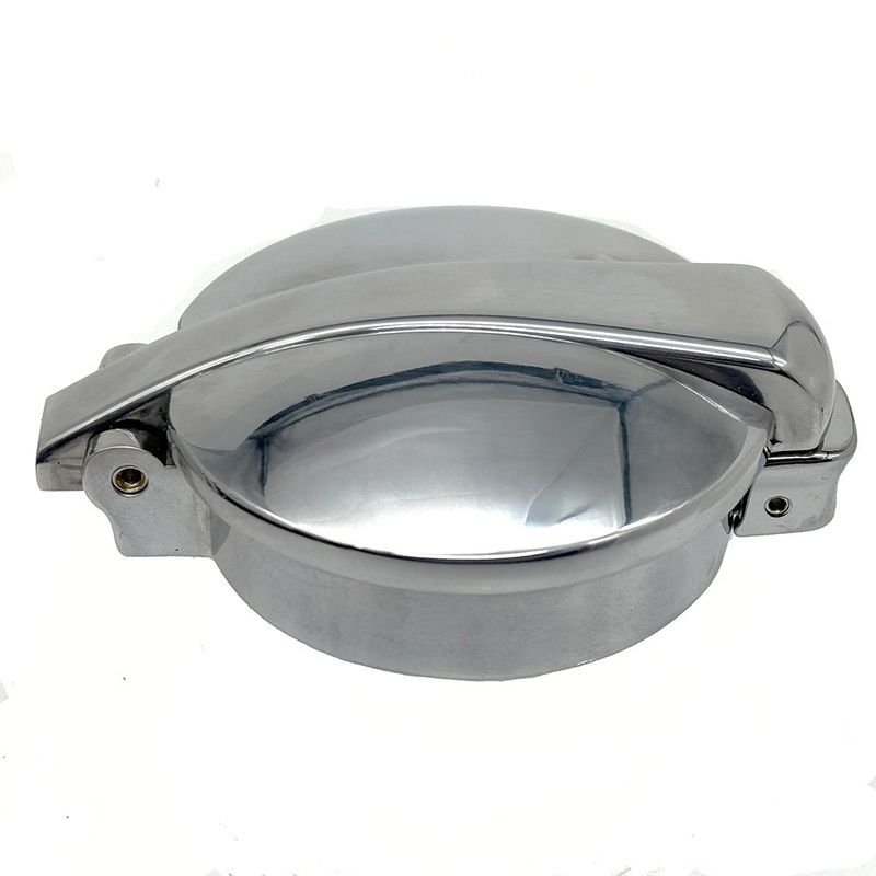 2 1/2" Polished Alloy Monza Cap
