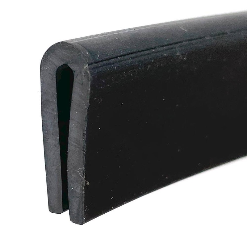 21mm x 7mm Rubber U Channel
