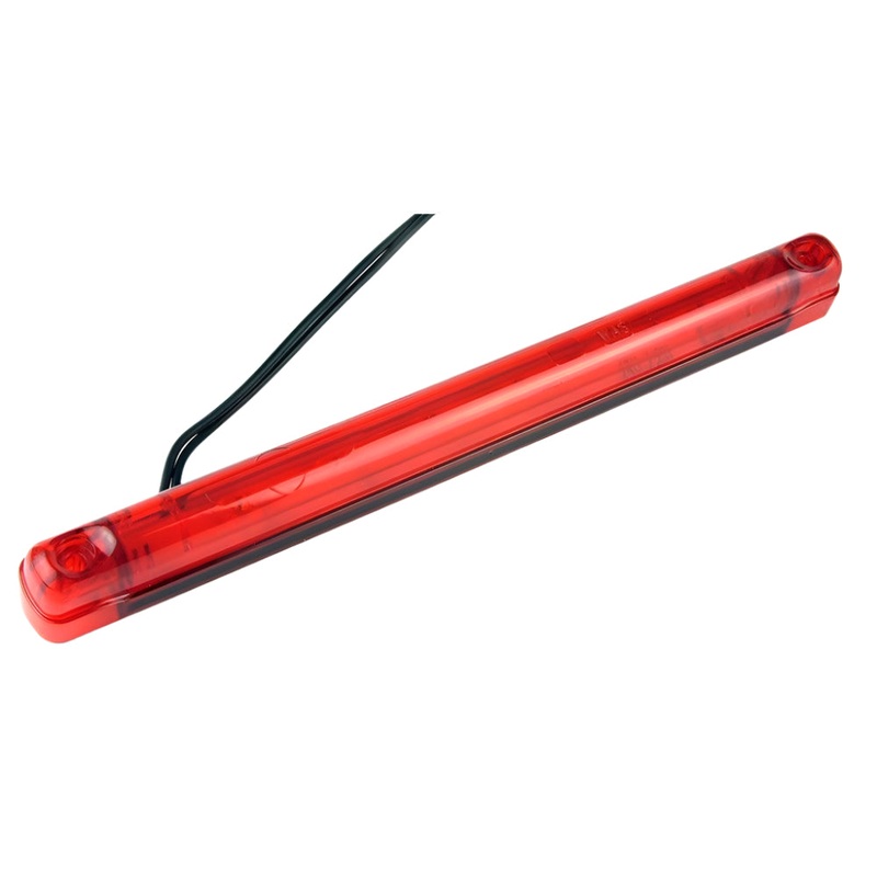 237mm Third Brake Light Red Lens